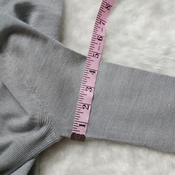 J. Crew Gray Lightweight Sweater Size XXS - Picture 5 of 7